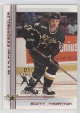 2000 ITG Be A Player Memorabilia Ruby Fall Expo 00 1/10 Scott Thornton #353 t4m
