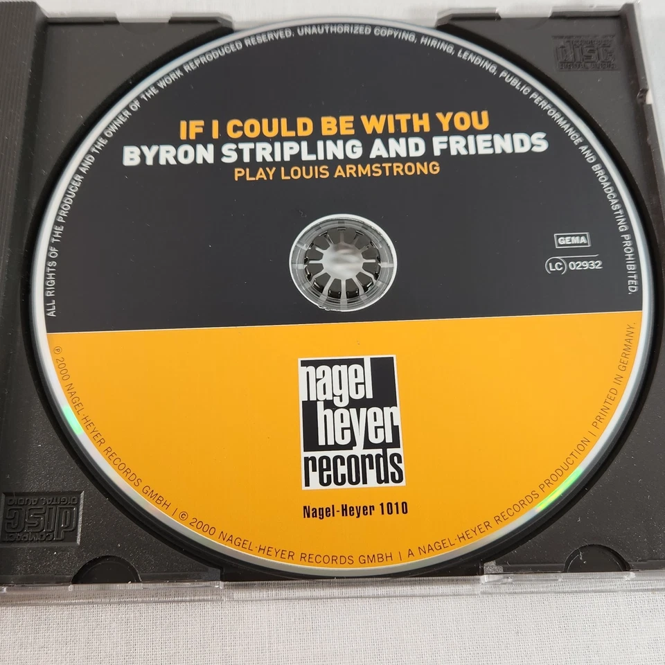 BYRON STRIPLING AND FRIENDS: If I Could Be With You + Stripling Now! Компакт-диски почти как новые - Изображение 3 из 4