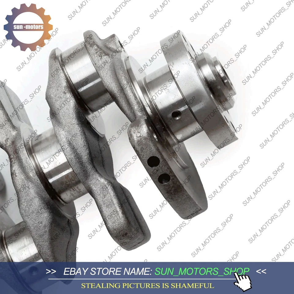 Cigüeñal motor OEM nuevo para VW Golf GTI R Audi S3 A4 Q5 A5 CNC CHH CJX 2.0 TSI Foto 4 de 4