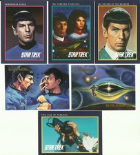 MISTER SPOCK / Leonard Nimoy - 10 Trading Cards - STAR TREK THE ORIGINAL SERIES