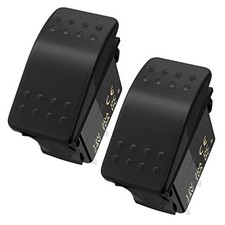 Rocker Switch 12V Marine Boat 2 Pin Rocker Switch 20A SPST On Off Toggle