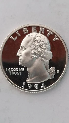 1994-S United States, Proof Silver, Washington Quarter