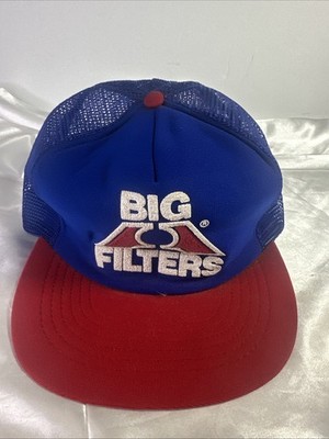 Vintage Big A Filters Trucker Snapback Mesh Hat Cap Mens One Size Made in USA