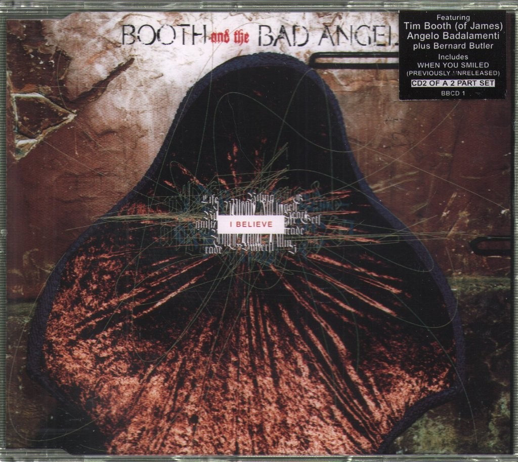Booth and the Bad Angel I Believe CD UK Fontana 1996 BBCD1