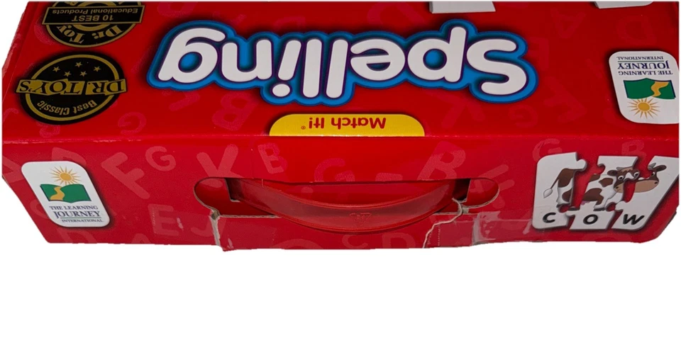 SPELLING PUZZLE Dr. Toys MATCH IT - 20 Self correcting puzzle sets NEW - Image 3 of 4