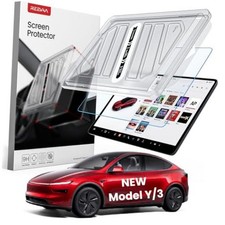 Tesla Front Screen Protector for 2026 Model Y/3 Standard 15.4" Matte