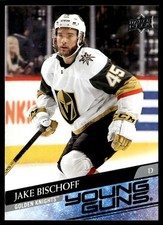 2020-21 Upper Deck Young Guns Jake Bischoff Rookie Vegas Golden Knights #713