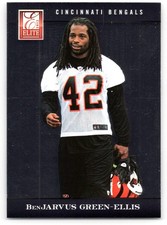2012 Panini Elite 58 Benjarvus Green-Ellis Cincinnati Bengals Football Card