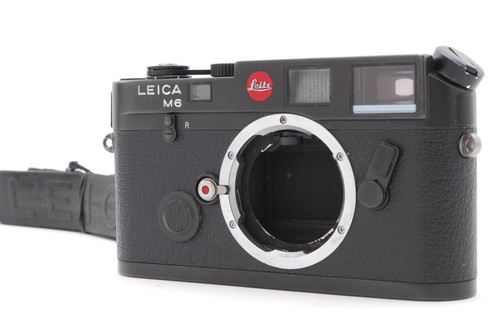 [MINT w/strap]  Leica M6 0.85 TTL Black Rangefinder Film Camera From JAPAN