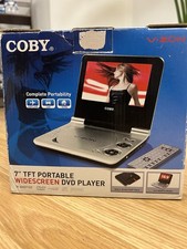 Coby TF-DVD7107 7in TFT Portable Widescreen DVD Player, Battery, Remote