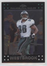 2007 Topps Chrome Brian Westbrook #TC72 0q0m