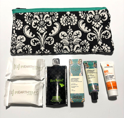 Beauty Bundle Skin Care/Cleansing Soap, Shampoo, Deep Cleansing, Sunscreen + Bag