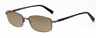 John Varvatos V150-GUN Polarized Sunglasses 4 Lens Colors Antique Gun Metal 56mm