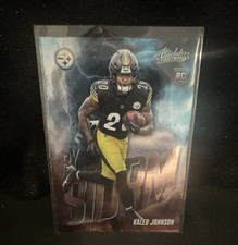 Panini Absolute 2025 Kaleb Johnson Rookie By Storm Steelers 