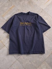 Vintage 90s University Of West Virginia Moutaineers Blue Cotton Faded T-shirt XL