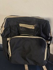 diaper bag backpack large black