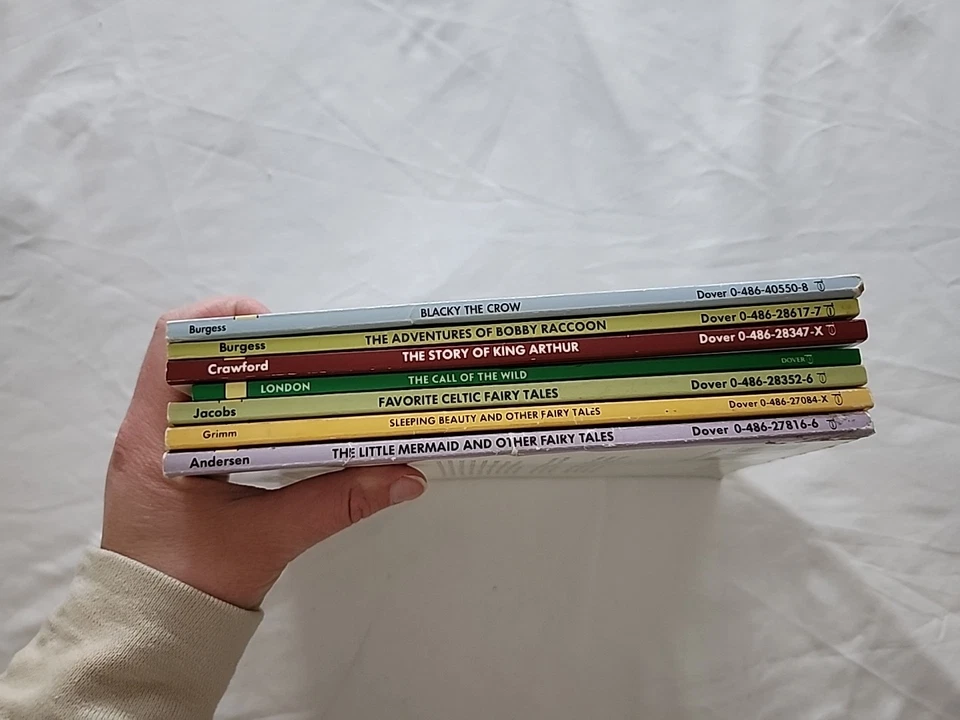 Lot Of 7 Vintage Dover Children's Thrift Classics  PB - Imagem 3 de 4