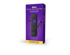 Roku Voice Remote Pro Rechargeable voice remote TV controls RCS01R Factory Seal