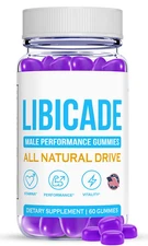 (1 Pack) Libicade Gummies for Men - Male Health Support for Lasting Stamina