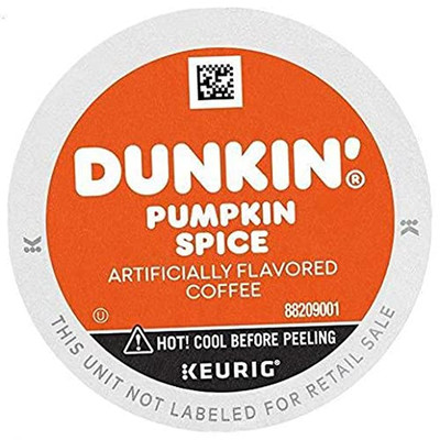 Dunkin' Pumpkin Spice K-Cup Pods for Keurig, 88 Count Coffee Delight