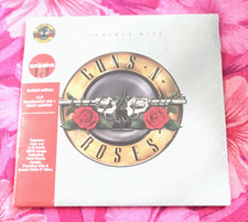 Guns N Roses Greatest Hits LP Red  Black Splatter Vinyl  New/Sealed  n