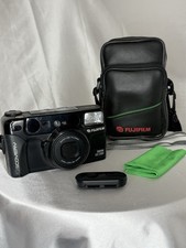 Fujifilm Discovery 312 Zoom Panorama 35mm Point  Shoot Film Camera/ Case