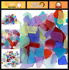 Assorted Colored Sea Glass Mix - 55 Ounces for Art, Crafts  Home Decor