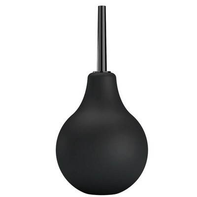 Mr Play - Anal Shower Pear Blkb Black