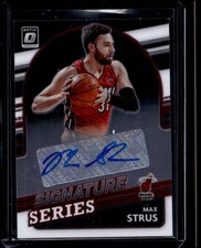 2021-22 Donruss Optic #SS-MSR Max Strus Signature Series