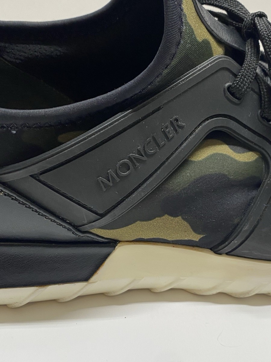 Moncler Emilien Camo Shoes Sneakers Men's Size 11 View 5