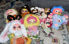 Mixed Lot Pop Mart, Baby three, Lokiki, meatball, Maymei Collectable plushies