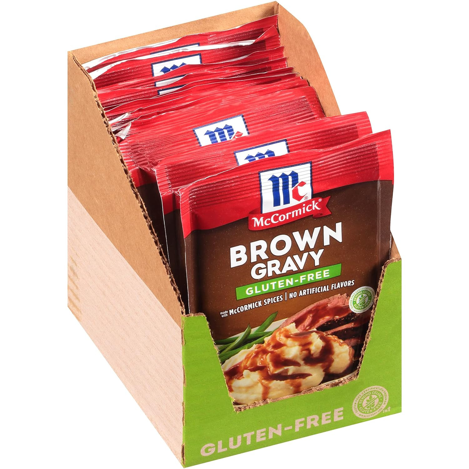 Gluten Free Brown Gravy Mix, 0.88 Oz (Pack of 12)