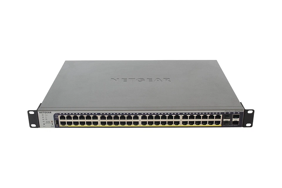 Netgear ProSAFE GS752TPP Gigabit Smart PoE+ Switch / 48x GbE PoE+, 4x SFP