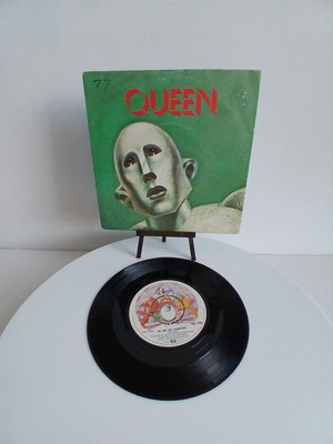QUEEN We Are The Champions Vinyl LP 7'' British Music EMI Records 1977
