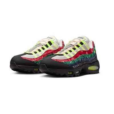 Mens Nike AIR Max 95 Big Bubble_Sail/Volt-University Red-Sport