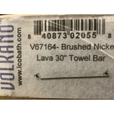 ICO Bath V67164 Lava 30" Towel Bar - Brushed Nickel