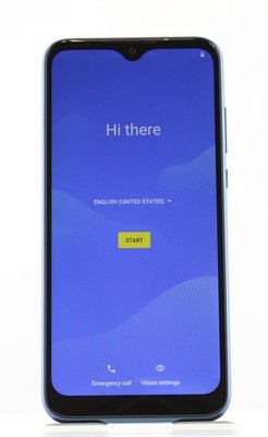 Motorola Moto E (2020) XT2052-5 Consumer Cellular 32GB Blue Excellent Shape
