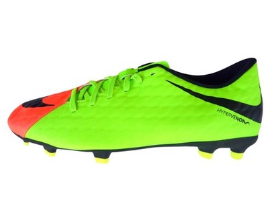 Nike Hypervenom Phade 3 FG Electric Green Men's New Soccer Football Boots US 10