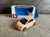 Fiat 500 Hybrid 500E Modellauto 1/43 Bburago Burago Metall-Druckguss