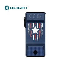 NEW Olight Oclip Ultra Stars Stripes Clip On EDC Light Flood Spot UV USA Flag