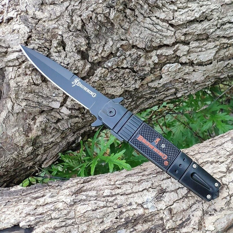 Browning Folding Knife Tactics Survival Pocket Knives Camping Hunting AU Seller - image 3 of 4