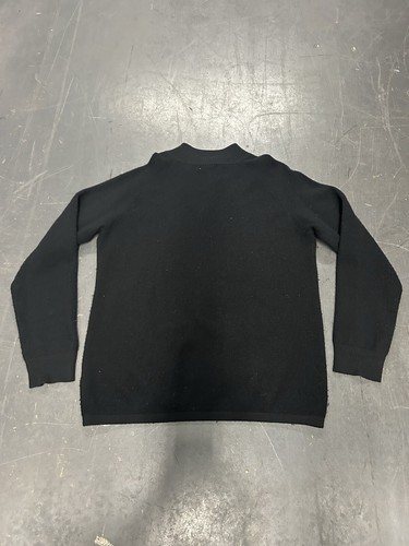 Smartwool Men’s Lathrop Sweater Black Size Large Button Neck Wool PILLED - Picture 8 of 9