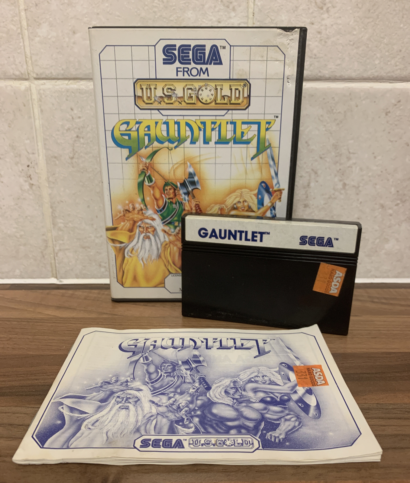 Gauntlet - Sega Master System Game - Complete PAL **FAST P&P**