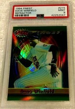 DAVE WINFIELD 1994 TOPPS FINEST REFRACTOR #215 PSA 9 MINT VERY RARE TWINS