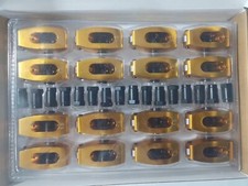 Sbc Small Block Chevy 350 400 Aluminum Roller Rocker Arms 716 Stud 1.5 Ratio