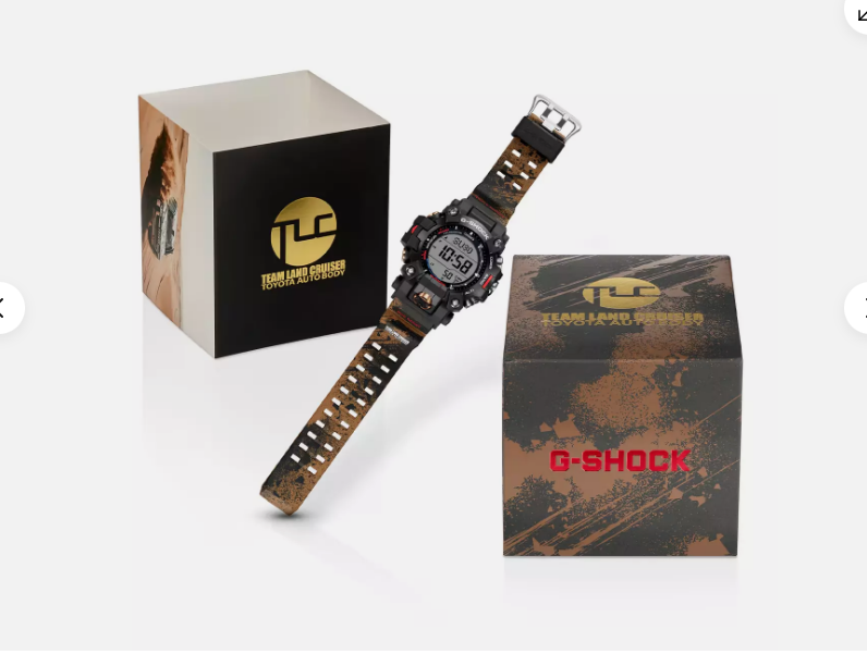 TOYOTA × G-SHOCK G-Shock Toyota Land Cruiser Collaboration - Mudman GW9500
