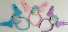 Easter Bunny Headbands Bouncy, E21, Select: Blue, Pink or Purple
