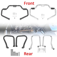 Front Engine Rear Saddlebag Guard Crash Bar For Harley Heritage Classic 2018-UP