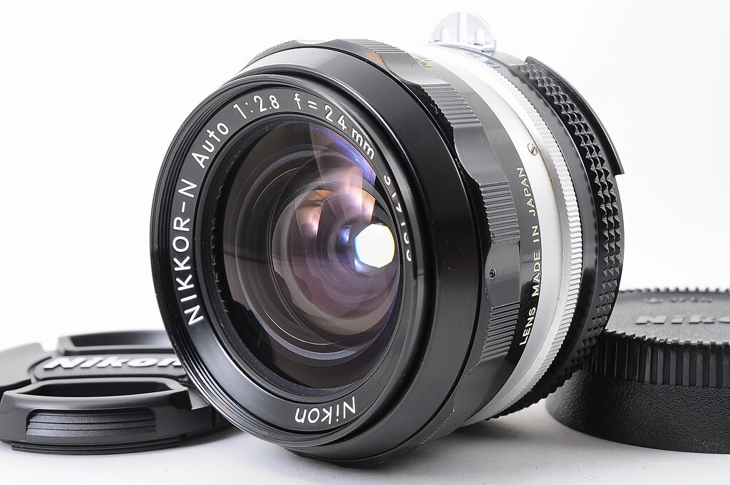【良品】ニコン Nikon Ai AUTO NIKKOR-N 24mm F2.8 Nikon 24mm f/2.8 NIKKOR-N Auto AI Nippon Kogaku Japan Manual