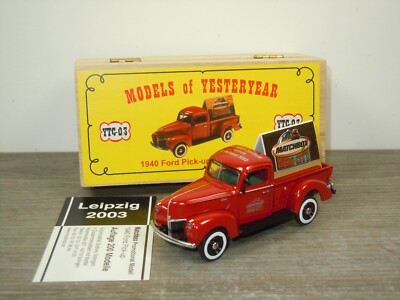 1940 Ford Pick-Up - Matchbox YTC-03 - Leipzig 2003 - 1/200pcs - in Box *69196